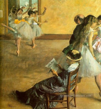  Edgar Peintre - Ballet Class Impressionnisme danseuse de ballet Edgar Degas